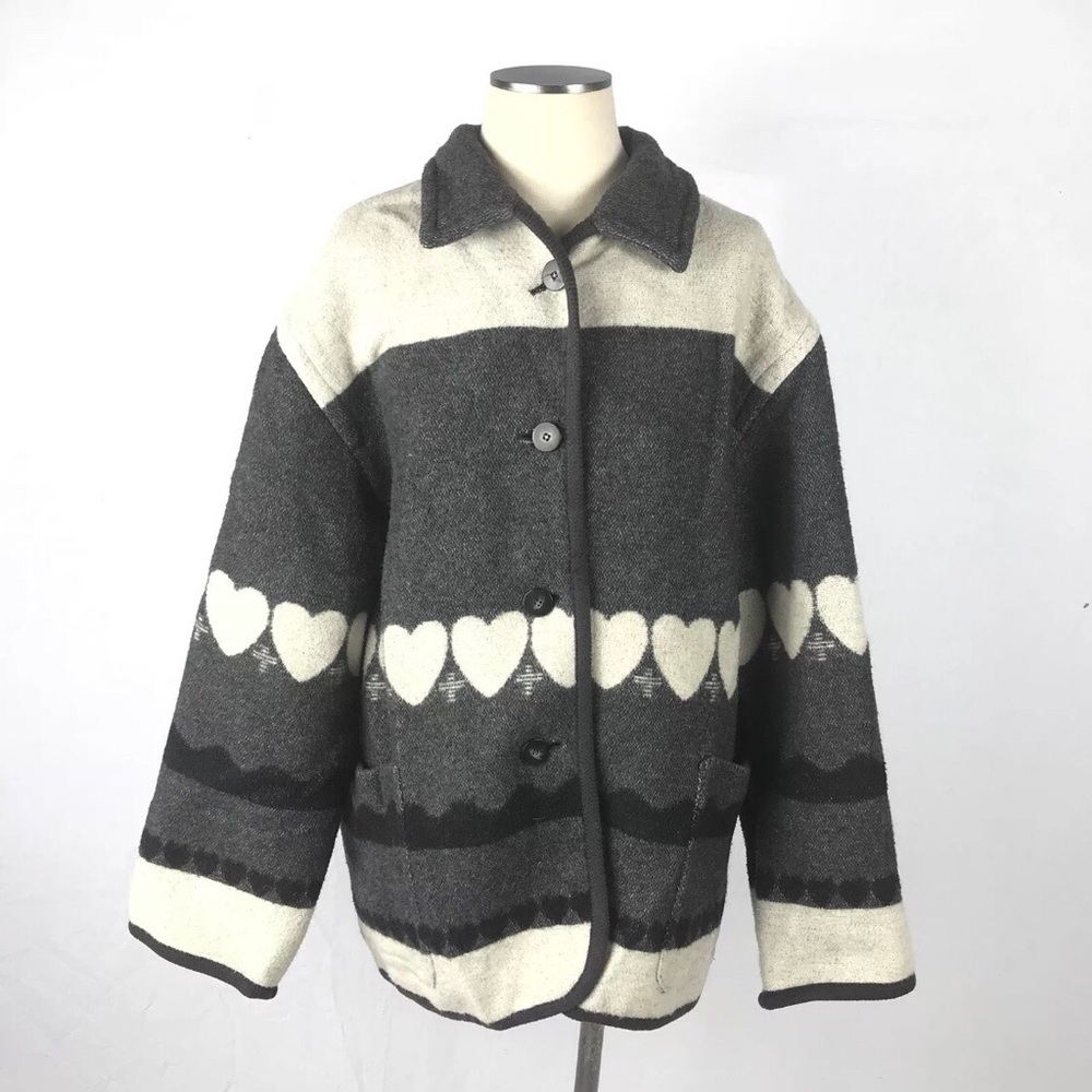 ๐ Vintage The Limited Wool Coat - Picture 2 of 5
